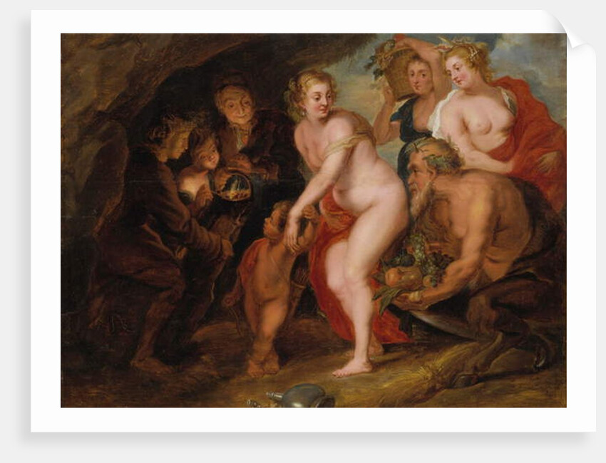 Without Ceres and Bacchus Venus would freeze, c.1650 by Peter Paul (after) Rubens