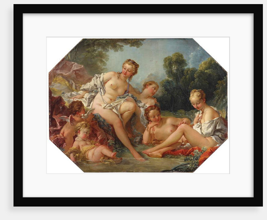 Venus in her Bath surrounded by Nymphs and Cupids, c.1740-50 by Francois Boucher