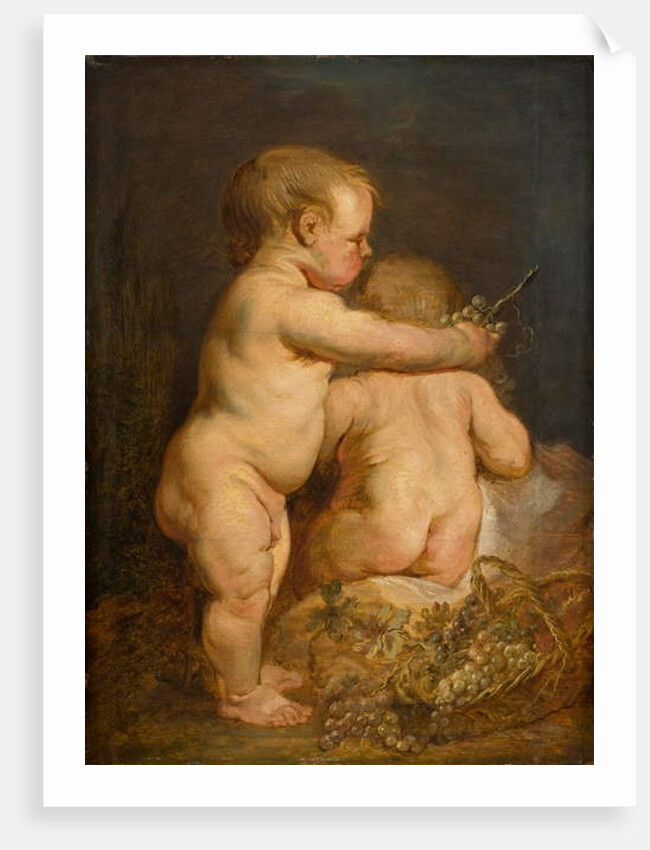 Two Naked children with Grapes, c.1630-40 by Anthony van Dyck
