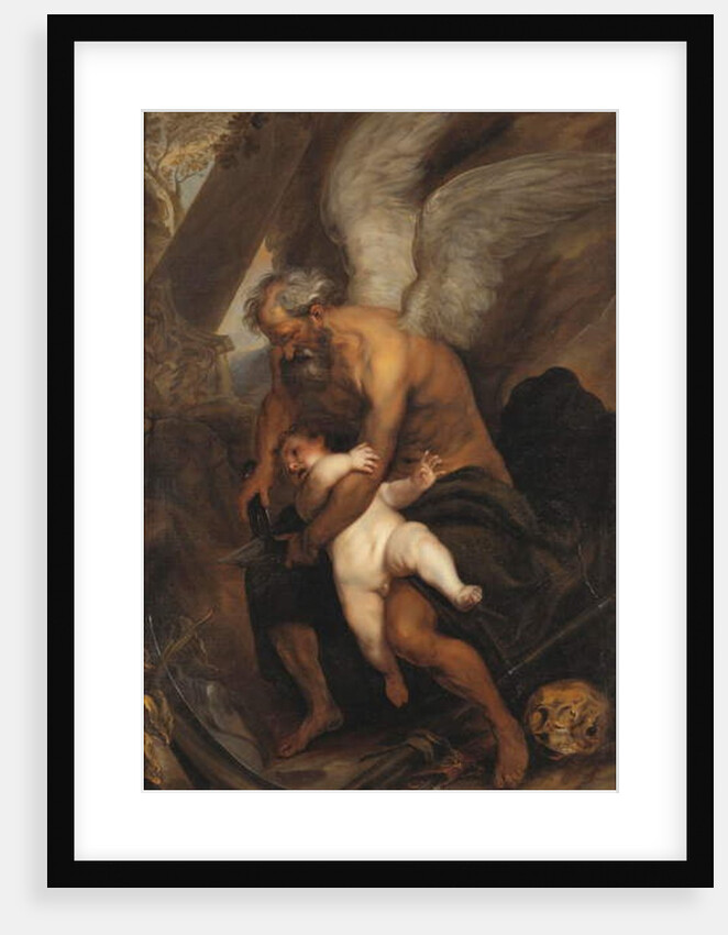 Time Clipping the Wings of Love by Anthony van Dyck