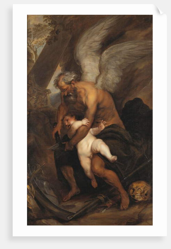 Time Clipping the Wings of Love by Anthony van Dyck