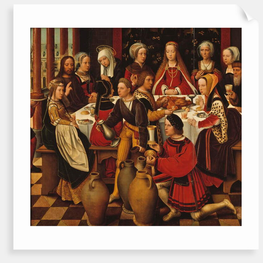 The Wedding in Cana, c.1530-50 by Ambrosius Benson