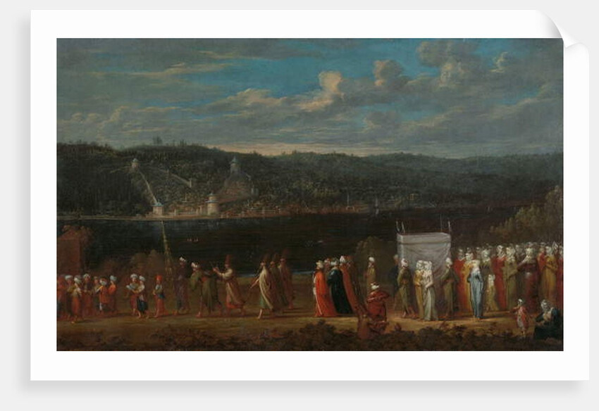 Wedding procession on the Bosphorus, c.1720-37 by Jean Baptiste Vanmour