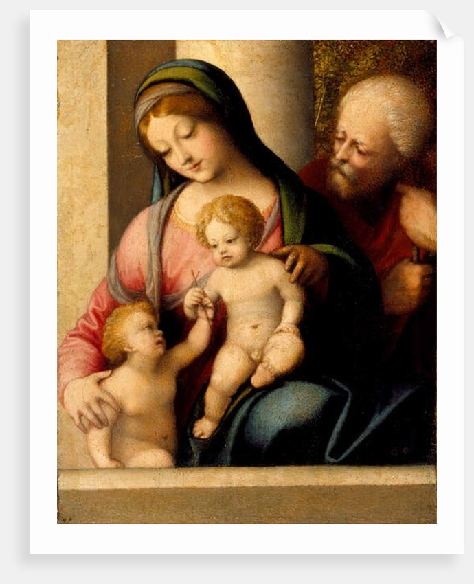 The Holy Family with the Infant Saint John the Baptist, c.1515 by (c.1489-1534) Correggio