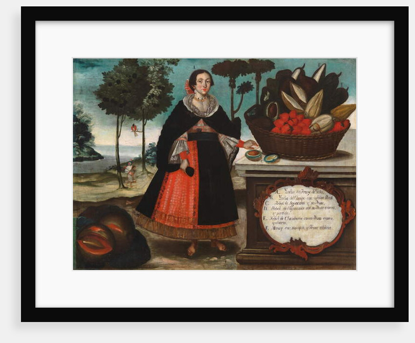 Indian Woman in Special Attire, c.1783 by Vicente Alban