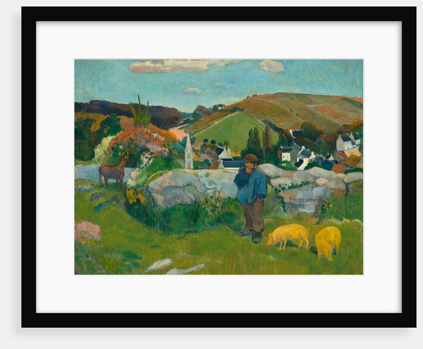 The Swineherd, 1888 by Paul Gauguin