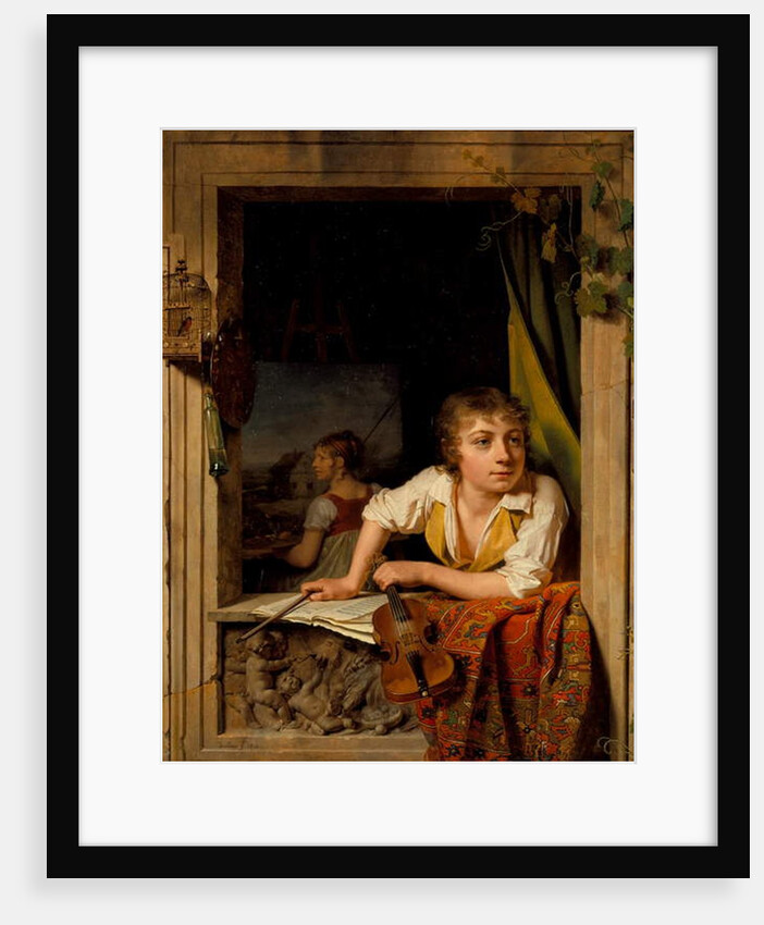 Painting and Music, 1800 by Martin Drolling