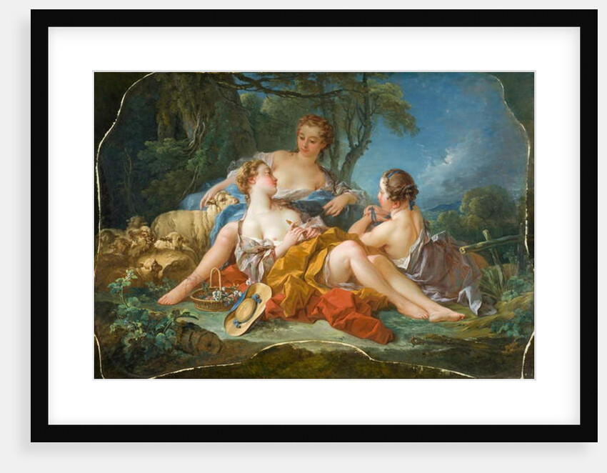 Les Confidences Pastorales, c.1745 by Francois Boucher