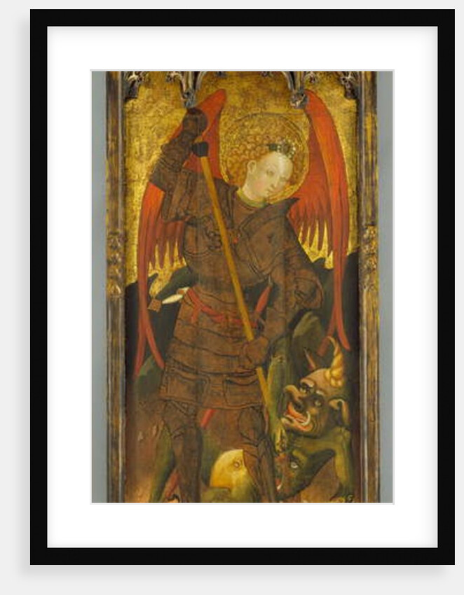 Saint Michael fighting the Dragon, c.1400 by Andres Marcal de Sas