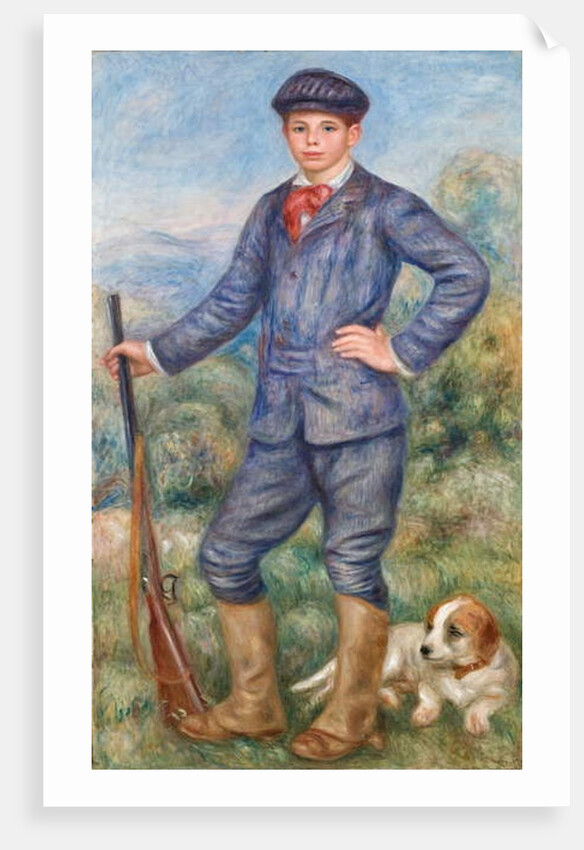 Jean as a Huntsman, 1910 by Pierre Auguste Renoir