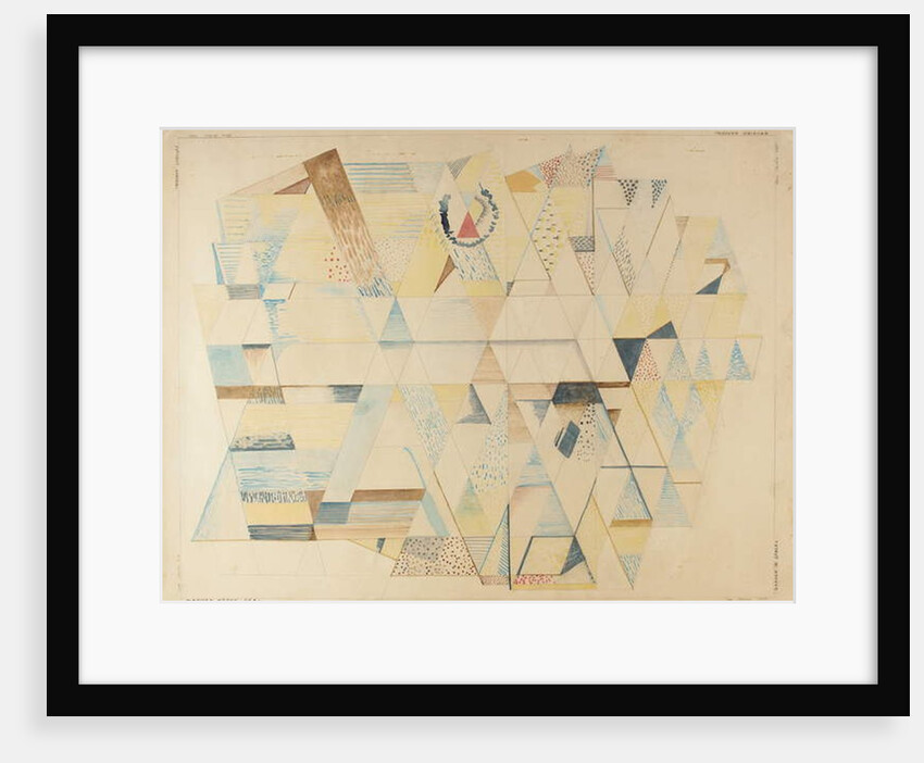 Futurist Garden, 1937 by Benjamin F. Berlin