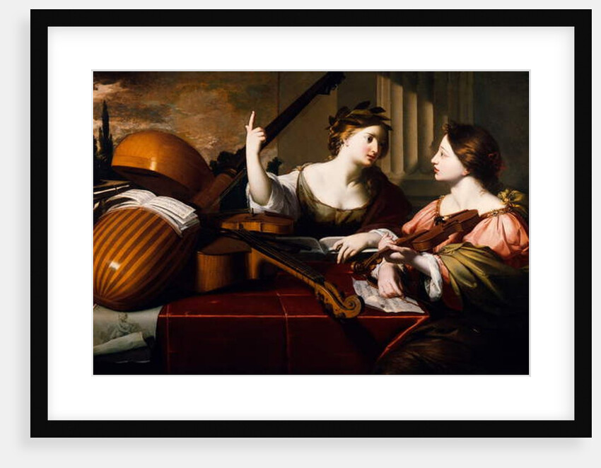 Divine Inspiration of Music, c.1640 by Nicolas Regnier