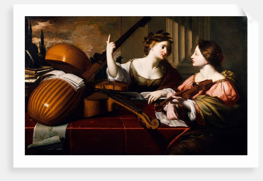 Divine Inspiration of Music, c.1640 by Nicolas Regnier