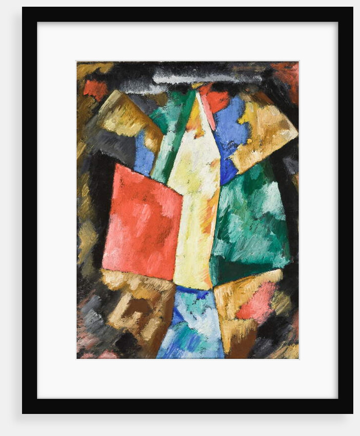 Abstraction; Blue, Yellow and Green, c.1913 by Marsden Hartley