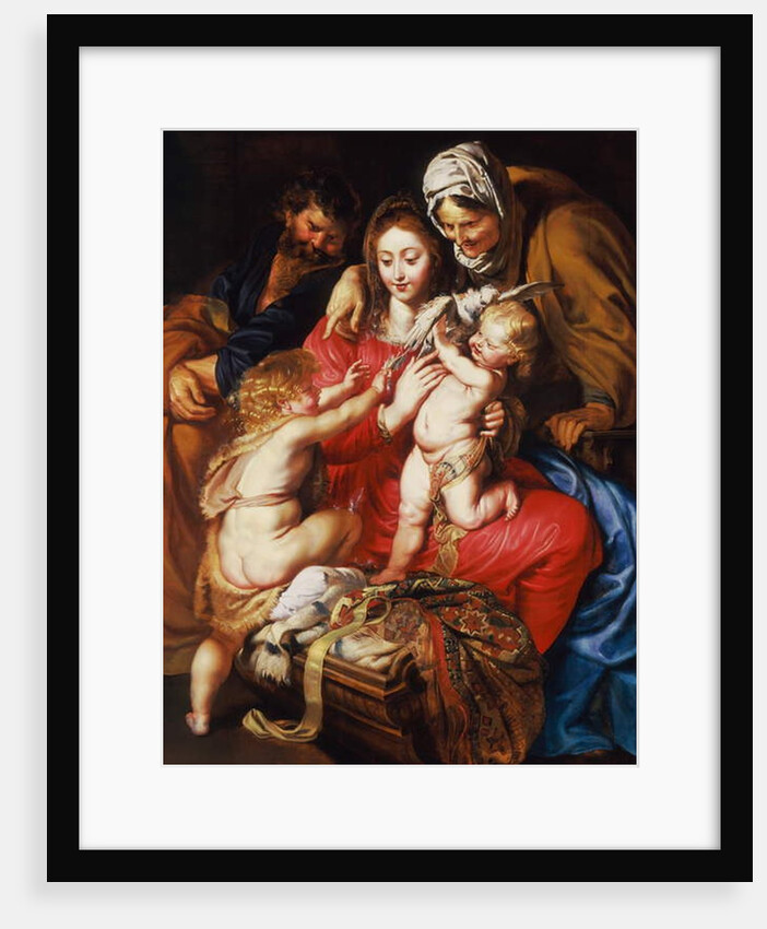 The Holy Family with St Elizabeth, St John and a Dove, c.1609 by Peter Paul Rubens