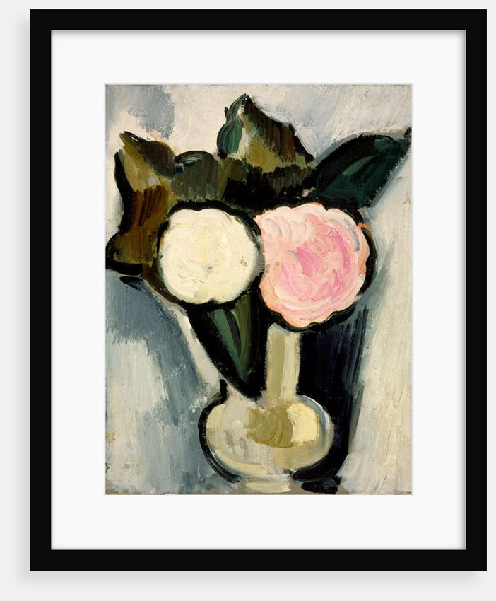 Pink and White Flowers in a Vase, c.1929 by Marsden Hartley