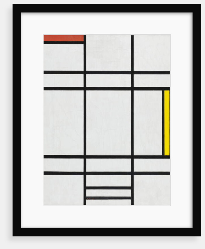 Composition in White, Red, and Yellow, 1936 by Piet Mondrian