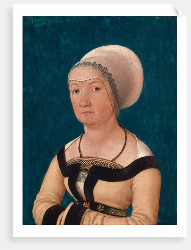 Portrait of the Wife of Jörg Fischer at Age 34, 1512 by Hans Holbein the Elder