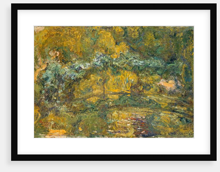 The Footbridge over the Water-Lily Pond, 1919 by Claude Monet