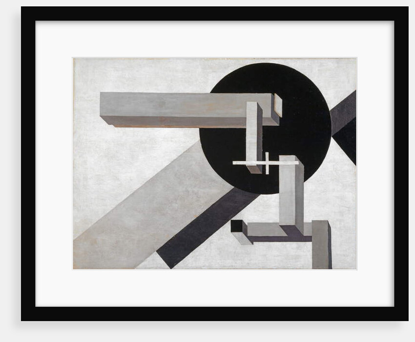 Proun 1 D, 1919 by Eliezer Markowich Lissitzky