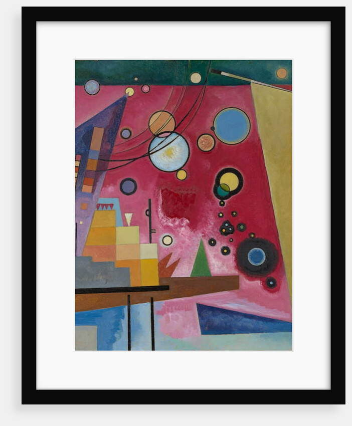 Heavy Red, 1924 by Wassily Kandinsky