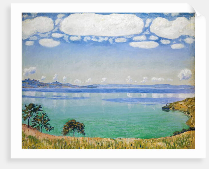 Lake Geneva, Seen from Chexbres, 1905 by Ferdinand Hodler