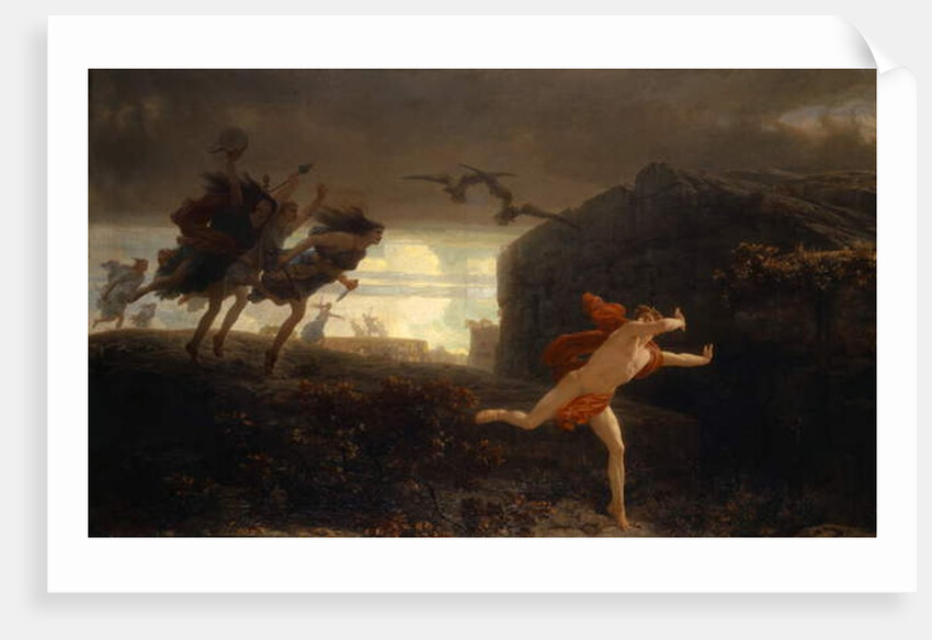 Pentheus Pursued by the Maenads, 1864 by Charles Gleyre