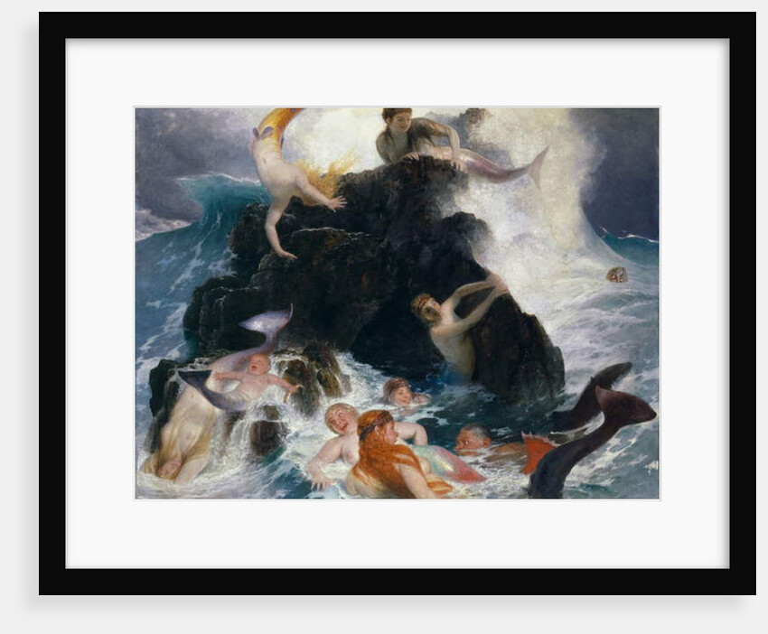 Play of the Nereides, 1886 by Arnold Bocklin