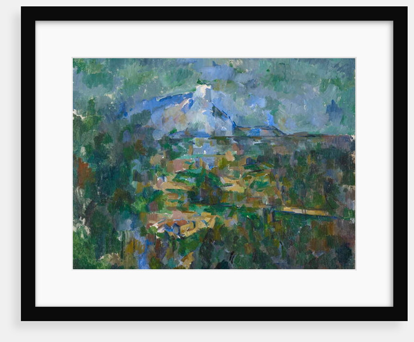 View of Montagne Sainte-Victoire from Lauves, 1904-06 by Paul Cezanne