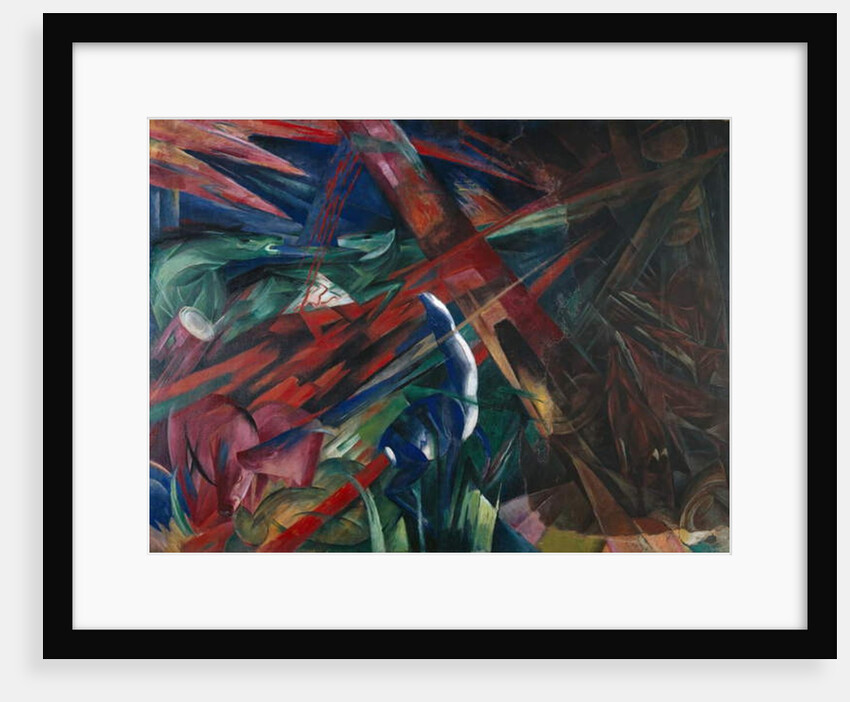 Animal Destinies, 1913 by Franz Marc
