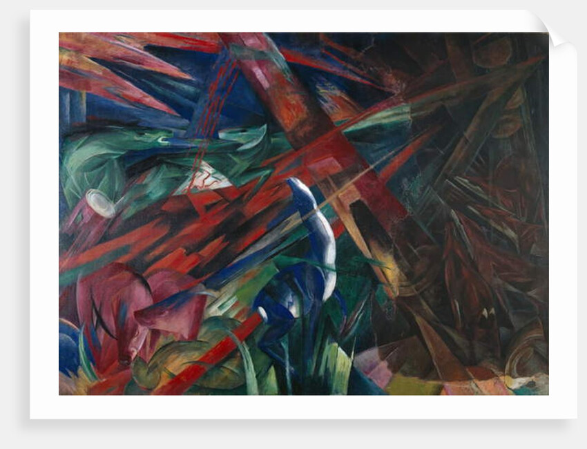 Animal Destinies, 1913 by Franz Marc