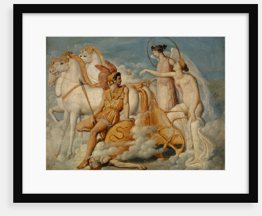 Venus, Injured by Diomedes, Returns to Olympus, c.1803 by Jean Auguste Dominique Ingres