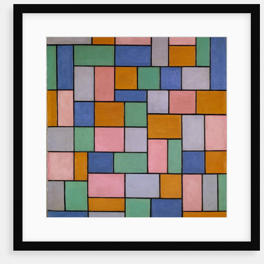 Composition in Dissonances, 1919 by Theo van Doesburg