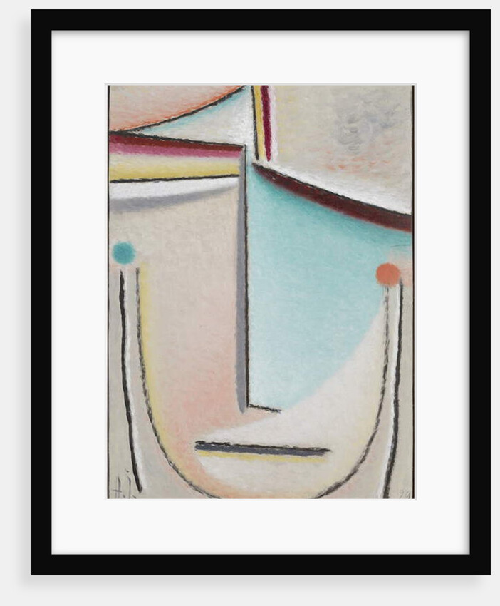 Abstract Head: Pink-Light Blue, 1929 by Alexej von Jawlensky