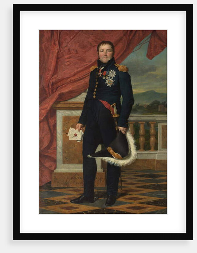 General Etienne-Maurice Gerard, 1816 by Jacques Louis David