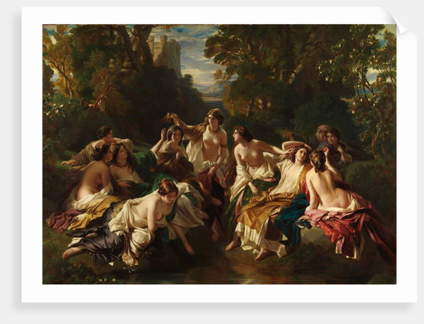 Florinda, 1853 by Franz Xaver Winterhalter