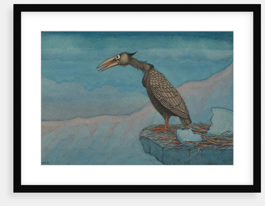 Newly Hatched Bird of Prey, c.1910 by Herbert E. Crowley