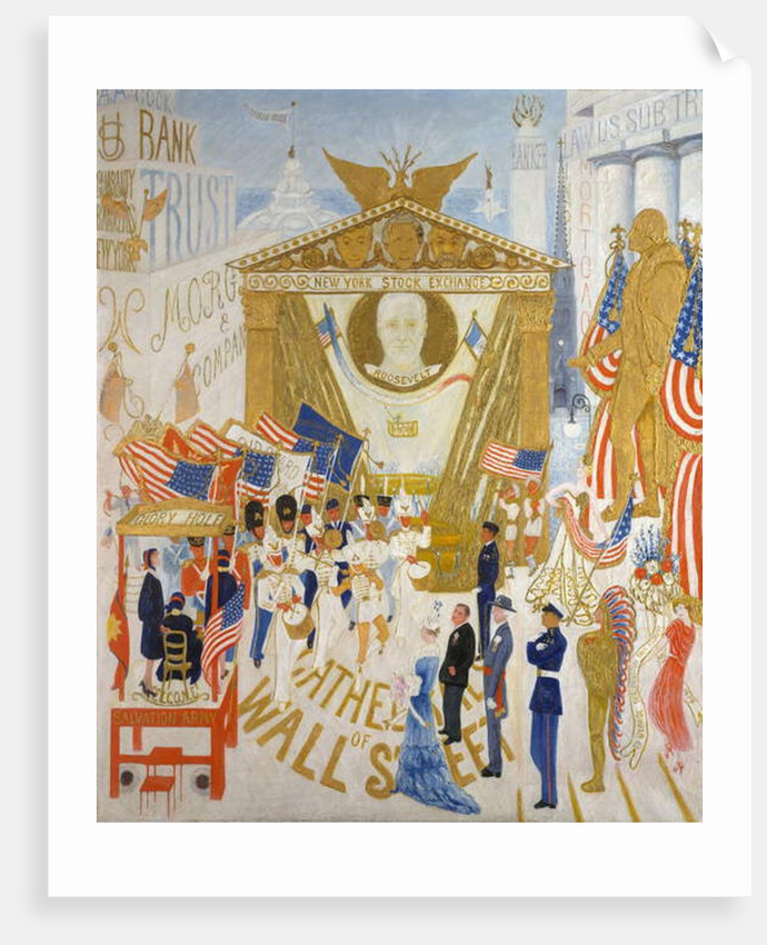 The Cathedrals of Wall Street, 1939 by Florine Stettheimer