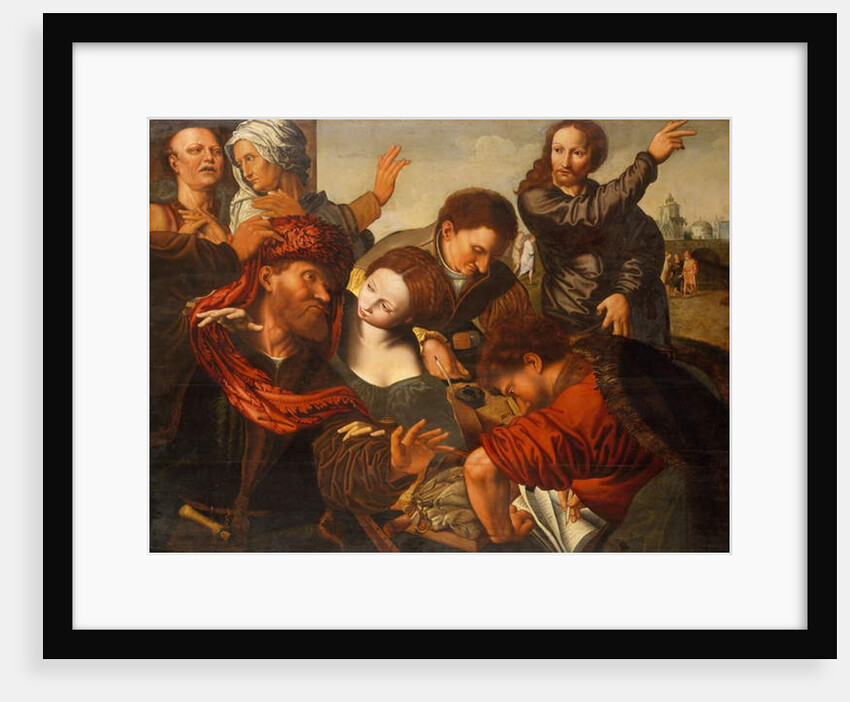 The Calling of Matthew, c.1524-64 by Jan van Sanders Hemessen