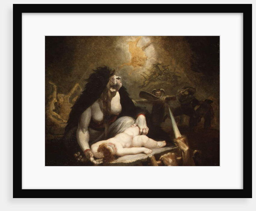 The Night-Hag Visiting Lapland Witches, 1796 by Henry Fuseli