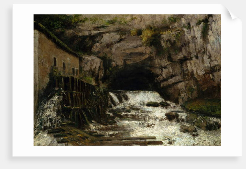 The Source of the Loue, 1864 by Gustave Courbet