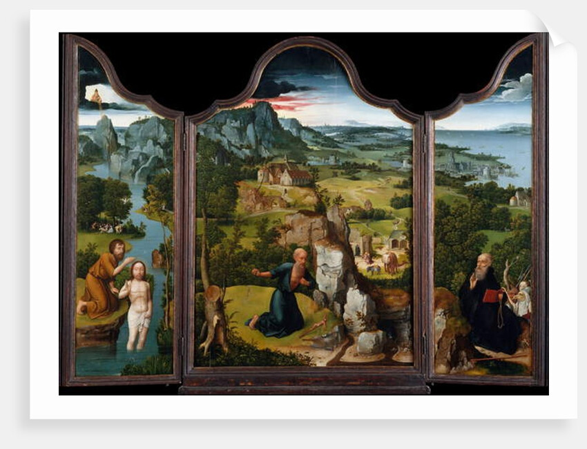 The Penitence of Saint Jerome, c.1512-15 by Joachim Patenier or Patinir