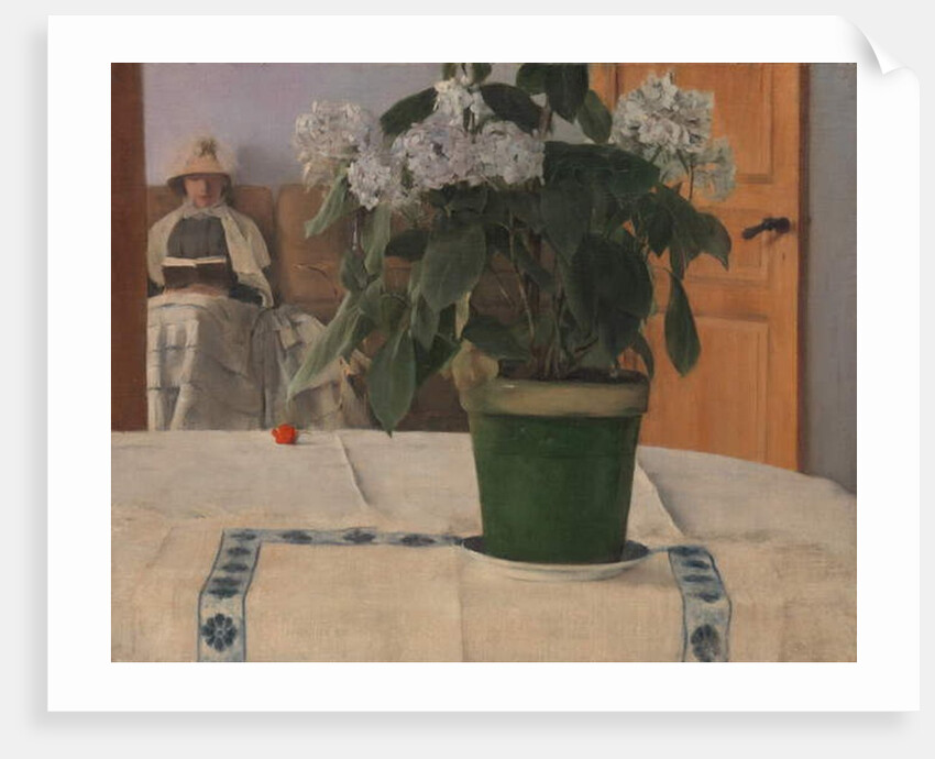 Hortensia, 1884 by Fernand Khnopff