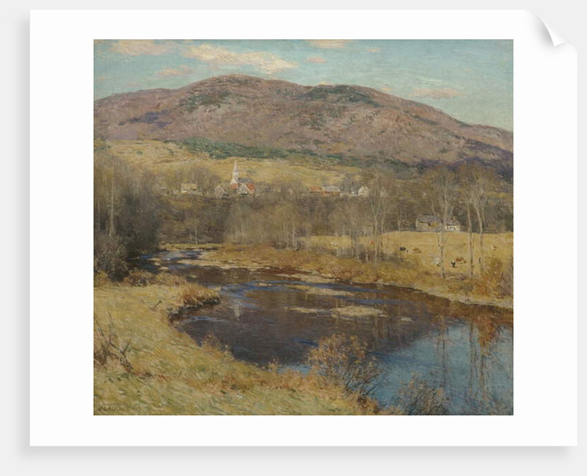 The North Country, 1923 by Willard Leroy Metcalf