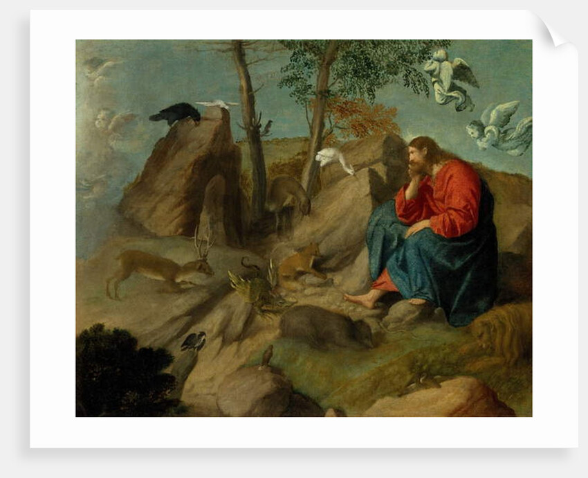 Christ in the Wilderness, c.1515-20 by Moretto da Brescia