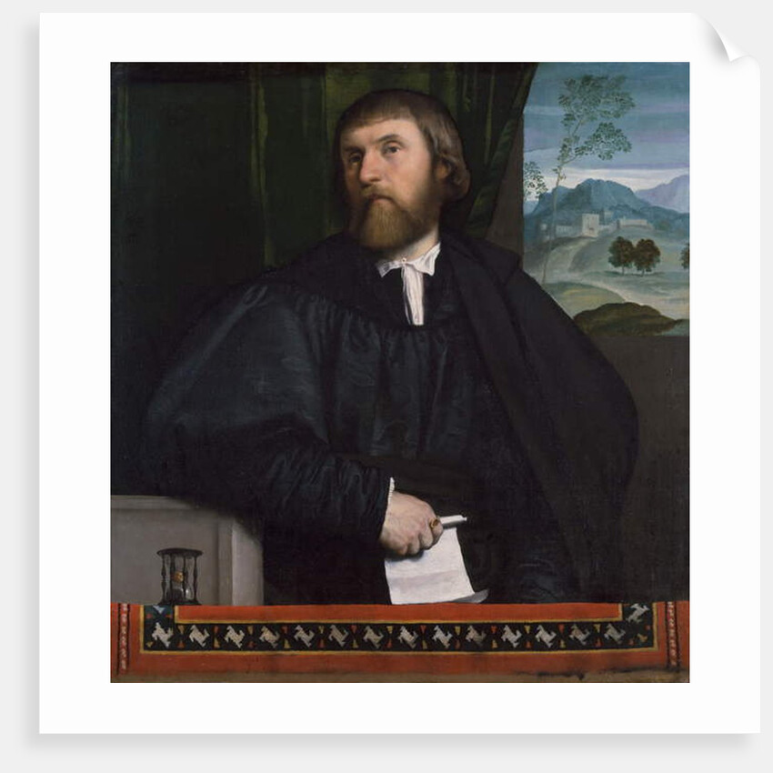 Portrait of a Man, c.1520-25 by Moretto da Brescia