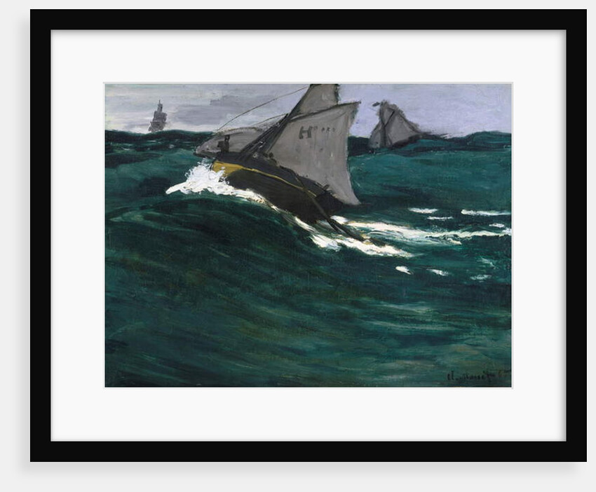 The Green Wave, c.1866-67 by Claude Monet