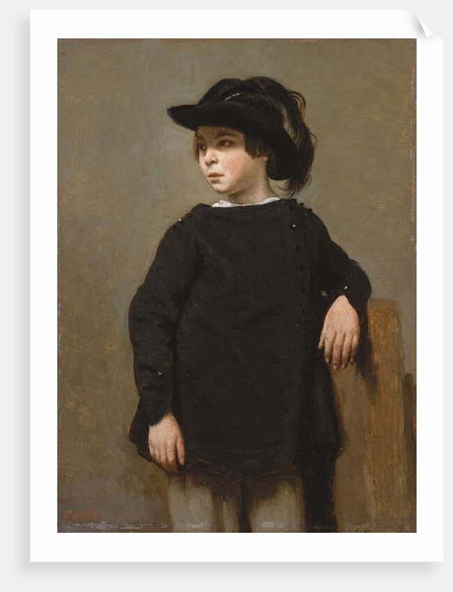 Portrait of a Child, c.1835 by Jean Baptiste Camille Corot