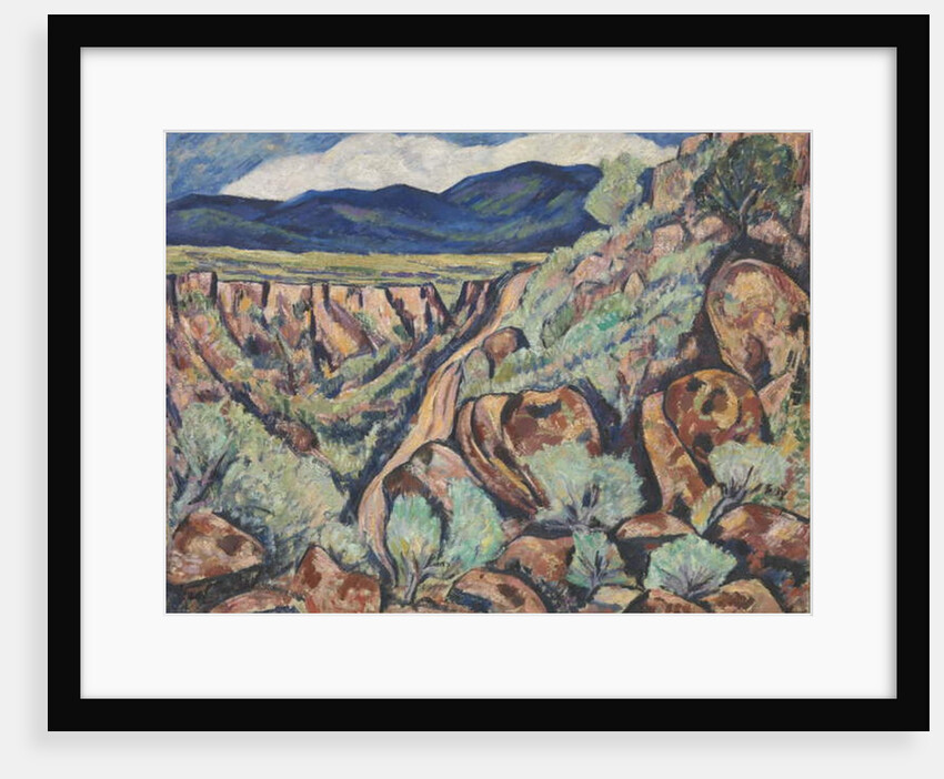 Landscape, New Mexico, 1919-20 by Marsden Hartley