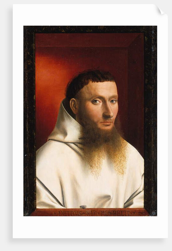Portrait of a Carthusian, 1446 by Petrus Christus
